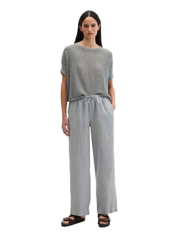 Marc O'Polo Leinenhose straight in Quiet Sea