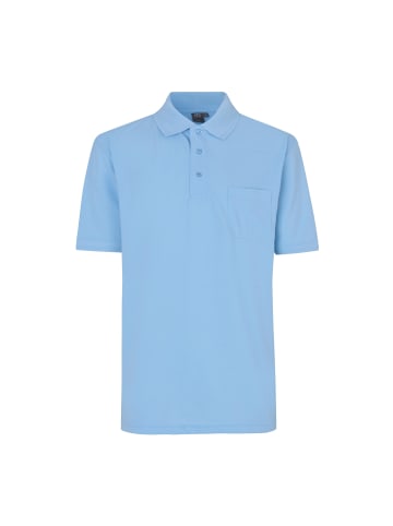 IDENTITY Polo Shirt klassisch in Hellblau