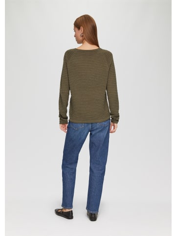 QS Strickpullover in 78W0_olivgrün