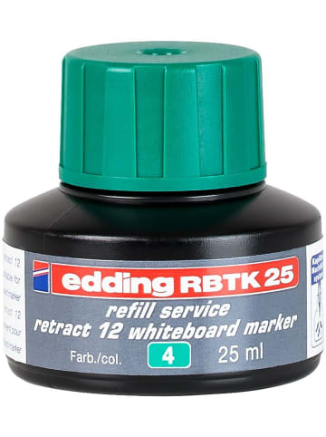 edding Nachfülltinte edding RBTK 25 für edding Boardmarker retract 12 25ml grün