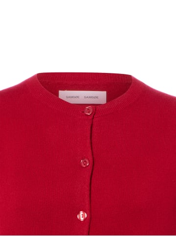 SAMSOE & SAMSOE Strickjacke Saboston in rot - 0002