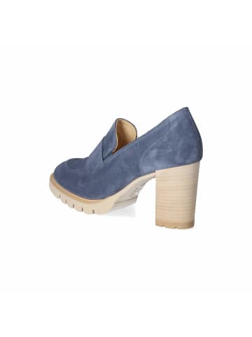 Paul Green Paul Green Damen Pumps/ Hochfrontpumps Blau Rauleder in Blau