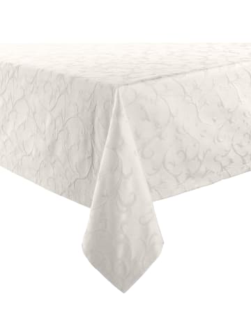 Erwin Müller Jacquard Tischdecke Düsseldorf in creme