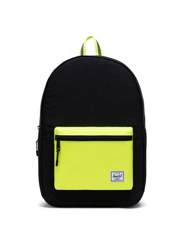 Herschel Settlement 23 - Rucksack 15" 45 cm in black enzyme ripstop/black/safety yellow