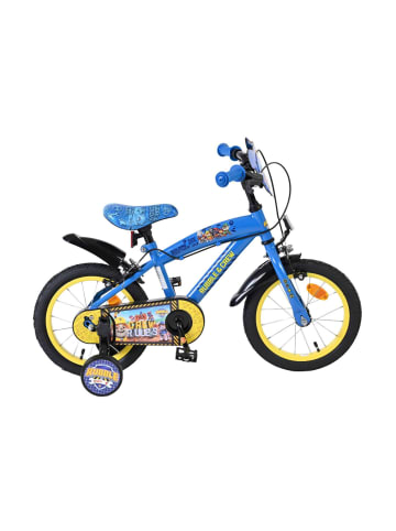 Volare Kinderfahrrad Rubble & Crew  14  Zoll, ohne Rücktrittbremse in blau