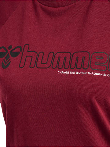 Hummel Hummel T-Shirt Hmlnoni Damen in CABERNET