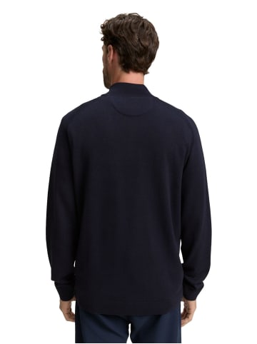 Tom Tailor Strickpullover BASIC KNIT TROYER in Blau