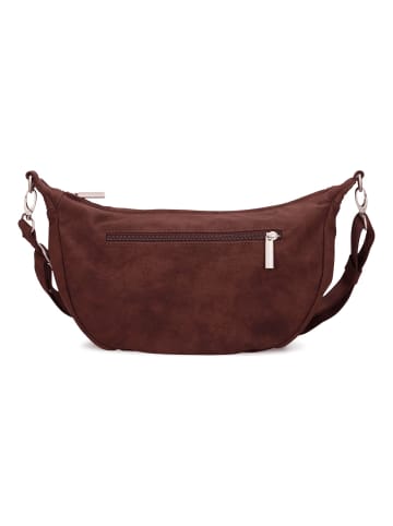 Zwei Mademoiselle.M Umhängetasche 34 cm nubuk bordeaux