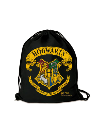 Logoshirt Turnbeutel Harry Potter - Hogwarts Logo in schwarz