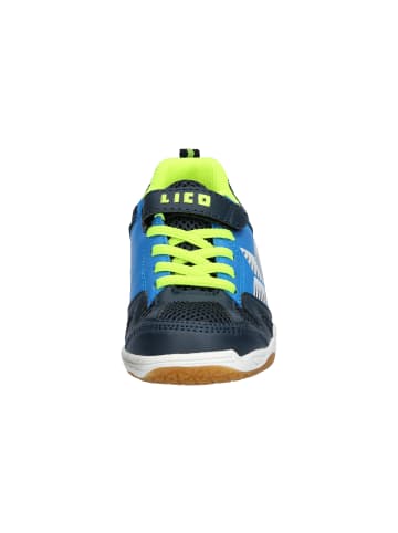 Lico Hallenschuh "Sport VS" in Blau