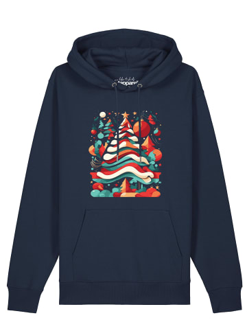 wat? Apparel Sweatshirt Christmas Tree in Dunkelblau