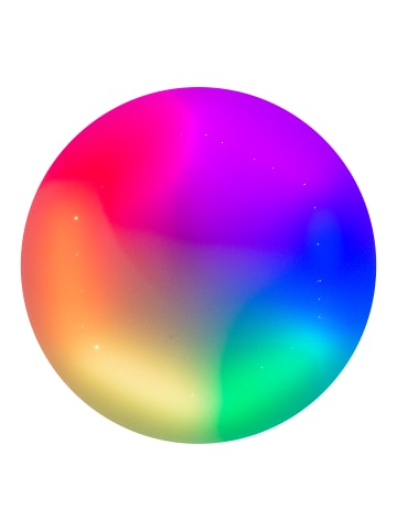 näve LED Deckenleuchte "Rainbow" in Bunt - EEK F