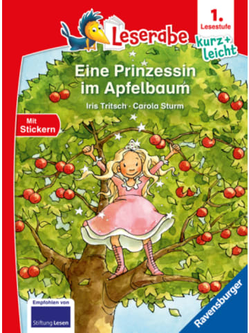 Ravensburger Verlag GmbH Buch - Leserabe 1. Lesestufe Kurz und leicht - Eine Prinzessin im Apfelbaum