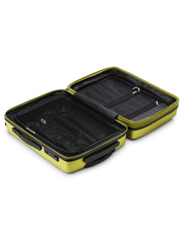 Hauptstadtkoffer Mitte - Kofferset 3 Trolleys Erweiterung Hartschale Gepäck-Set in Farn