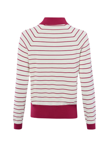 Liu Jo Strickjacke in bordeaux ecru - 0001