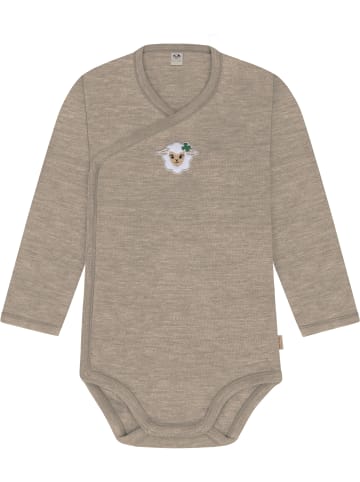 Normani Outdoor Sports 3er Set Baby-Body Wickelbody Toddler-Bodysuit in Blau/Grau/Beige