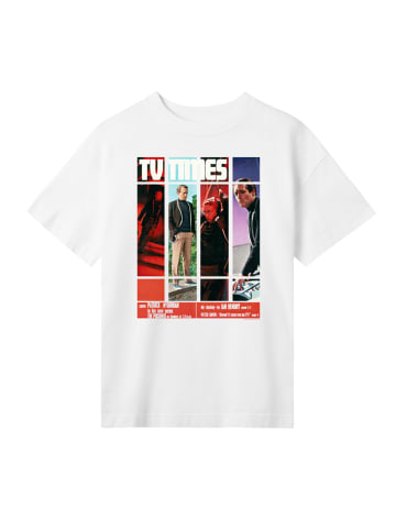F4NT4STIC T-Shirt TV Times Patrick McGoohan The Prisoner 1967 Cover in off-white