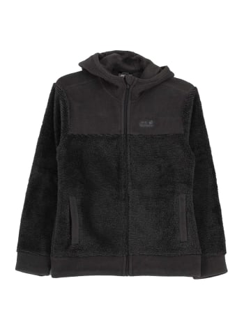 Jack Wolfskin Jacke Pine Cone Fleece Hooded in Grau