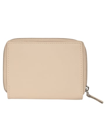 Bruno Banani Geldbörse echt Leder in beige