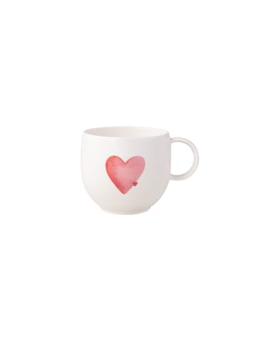 Villeroy & Boch Henkelbecher Sending Love With Love in rot