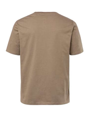 JP1880 Kurzarm T-Shirt in braun grau