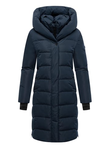 Navahoo Steppmantel Laubzauber 14 in Navy