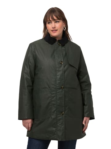 Ulla Popken Parka in dunkel oliv