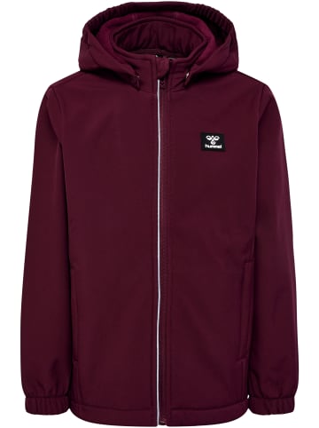 Hummel Hummel Softshell Jacke Hmlmars Unisex Kinder Atmungsaktiv Wasserdichter Und Windabweisend in WINDSOR WINE