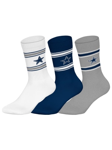 NFL Socken 3er Pack in Dallas Cowboys