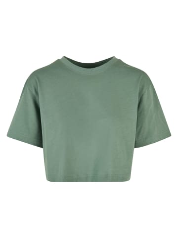 Urban Classics Cropped T-Shirts in salvia