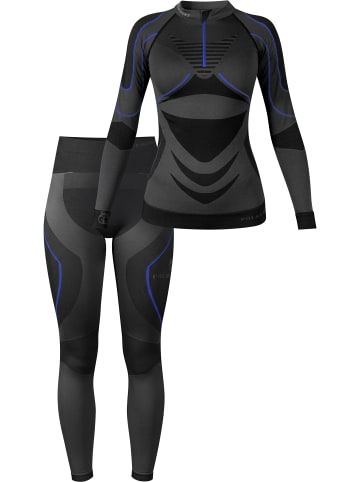 Polar Husky Damen Funktionsunterwäsche Set in Dunkelblau