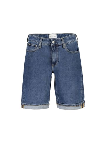 Calvin Klein Blaue Baumwoll-Shorts