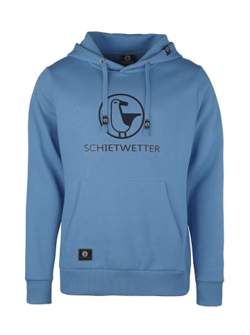 SCHIETWETTER Hoodie "Schietwetter" in jeans-navy