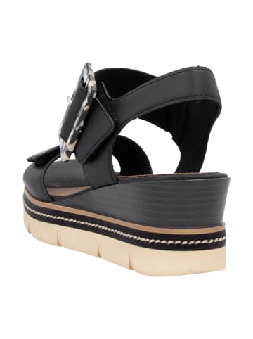 remonte Keilsandaletten in Schwarz