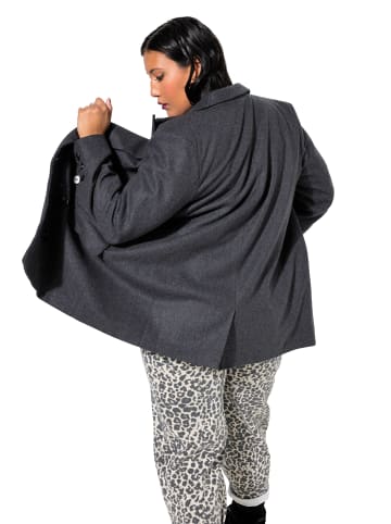 Studio Untold Blazer in anthrazit melange