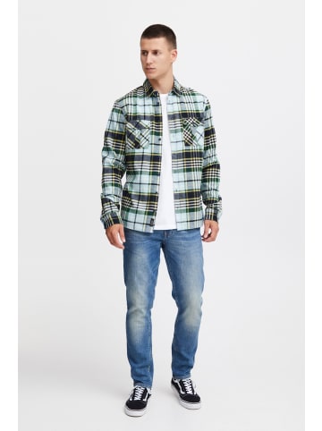 BLEND Langarmhemd BHShirt in Blau