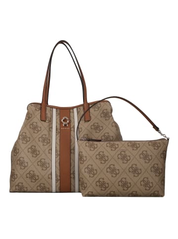 Guess Erenia Shopper Tasche 50 cm in latte logo