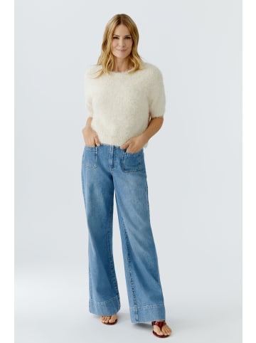 Oui Pullover in whitecap gray