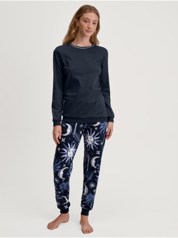 Calida Pyjama in dark sapphire
