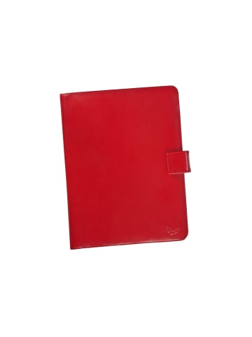 petit amour Organizer Leder "LISA" Rot - A4, Schreibmappe, Konferenz- & Dokumentenmappe