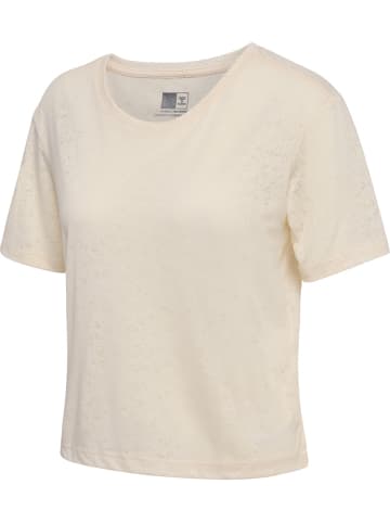 Hummel Sportshirt "Hmlmt Light Burnout T-Shirt" in Grau