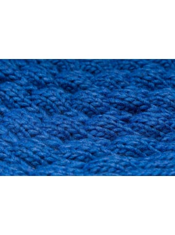 styleBREAKER Strick Loop Schal in Royalblau