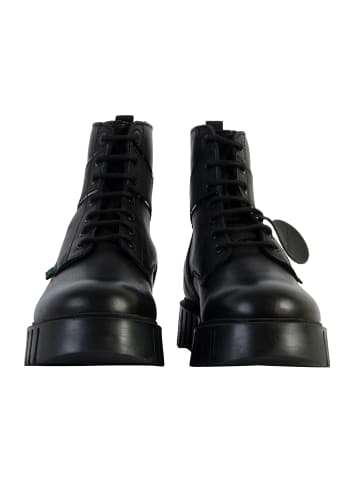 Kickers Kick Fabulous Lederstiefelette Schwarz