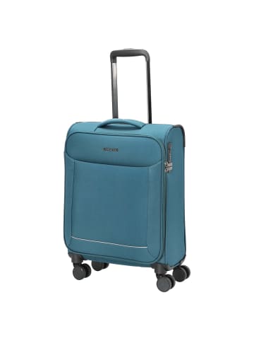 Stratic Fresh - 4-Rollen-Trolley 55 cm S (anthracite) in petrol