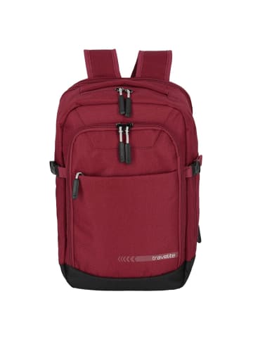 travelite Kick-Off - Kabinen-Rucksack 40 cm (schwarz) in rot