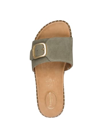 Tamaris WIDE FIT Pantolette in SAGE SUEDE