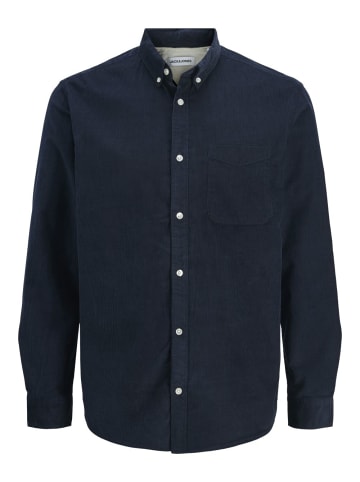 Jack & Jones Hemd JJECLASSIC CORD SHIRT in Blau
