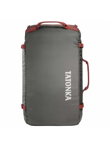 Tatonka Duffle Bag 45 - Faltbare Reisetasche/Rucksack 57 cm (sage green) in tango red