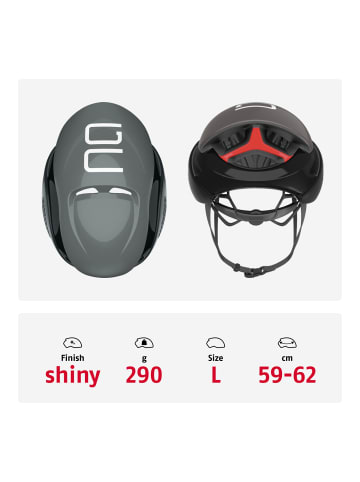 ABUS Fahrradhelm GameChanger in dark grey