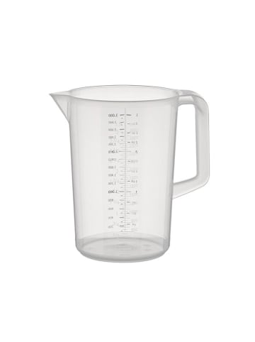 APS Messbecher 3 Liter  -PRO- in Transparent, Maße: 17 x 17 x 23,5 cm